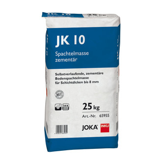 INKU JK 10 Zement-Bodenspachtelmasse spannungsarm,selbstverlaufend      65955