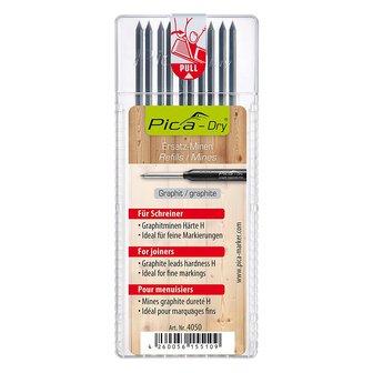 INKU Pica Dry Ersatzminen Graphit 10Stk. 2020012