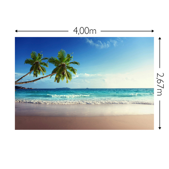 Wandbild Schnappschuss Strukturvlies Maß: 4,00m breit x 2,67m hoch