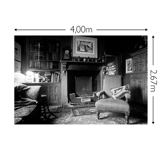 Wandbild Schnappschuss 200 gr. Vlies Maß: 4,00m breit x 2,67m hoch
