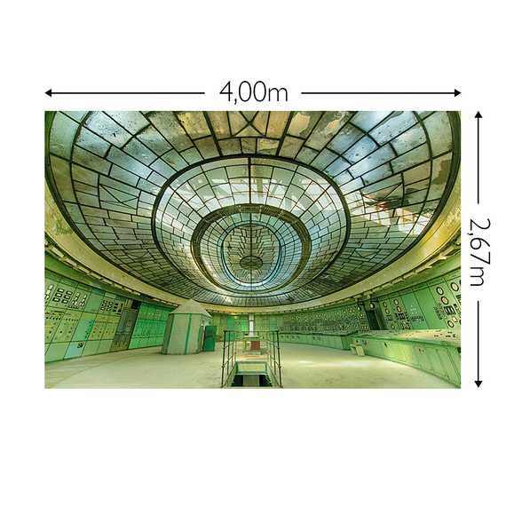 Wandbild Schnappschuss 200 gr. Vlies Maß: 4,00m breit x 2,67m hoch