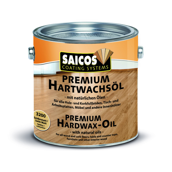 SAICOS Premium Hartwachs-Öl für Holzoberflächen