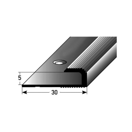 INKU Einschubprofil alu eloxiert 5,0mm