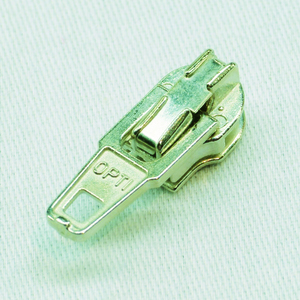 422253 Schieber f.Reißverschluß OPTI S40 Metallschieber, vernickelt, 1000St./VPE
