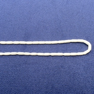 422271 Drahtbleiband, PES umflochten ca. 35g/m, 50m/Rolle