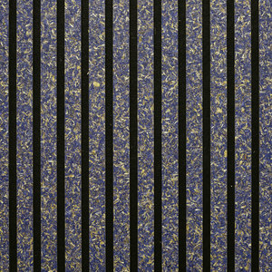 INKU PARO AKUSTIK PAO3035 Kornblume blau SCHWARZES VLIES, Beschichtung Organoid®