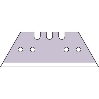 INKU Trapezklinge             4010014 VE 10 Stück