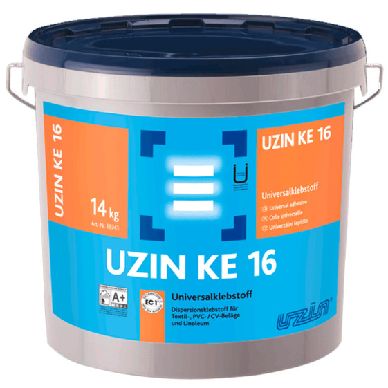 UZIN KE 16 EC 1 Plus Klebstoff für Textil, CV, PVC