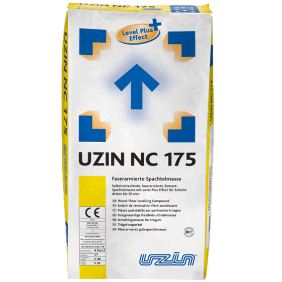 UZIN NC 175 EC 1 Plus faserarmierte zementäre Holzbodenspachtelmasse