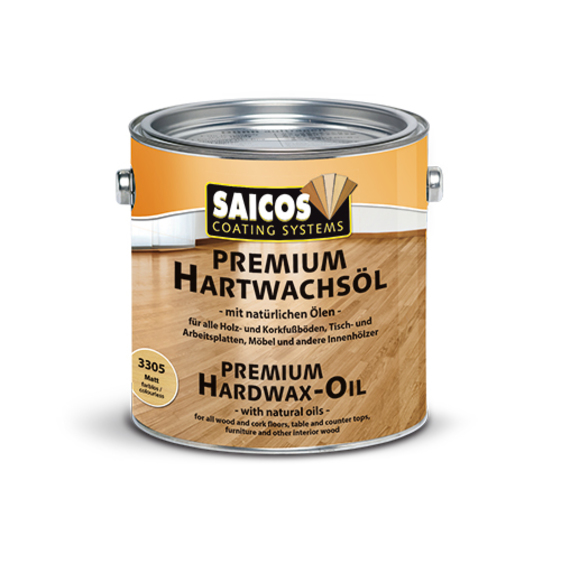 SAICOS Premium Hartwachs-Öl für Holzoberflächen